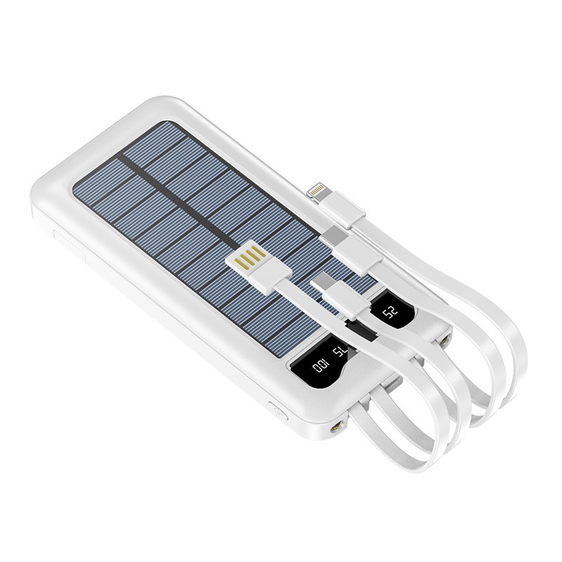 High Capacity 50000mah Powerbanks With Digital Display Four USB Type C Output 22.5W Portable Power Bank 50000mAh Power Station
