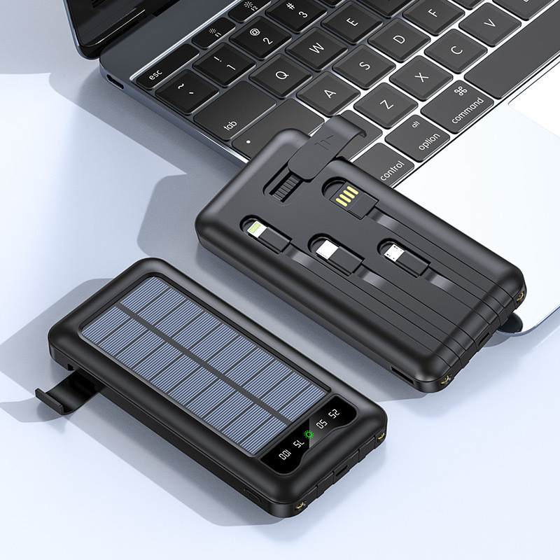 High Capacity 50000mah Powerbanks With Digital Display Four USB Type C Output 22.5W Portable Power Bank 50000mAh Power Station